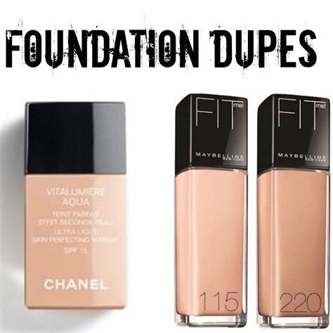 covergirl foundation chanel dupe|chanel dupes shoes.